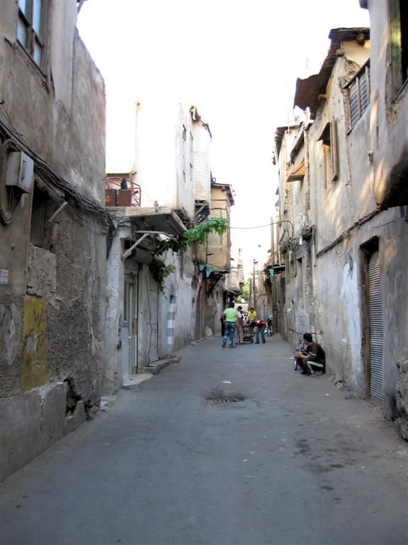 SYRIЁ - DAMASCUS - straatbeeld