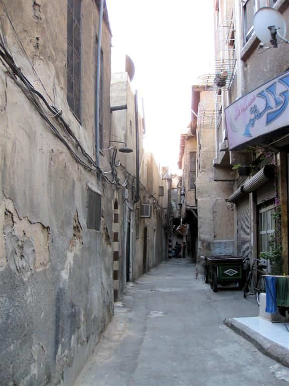 SYRIЁ - DAMASCUS - straatbeeld