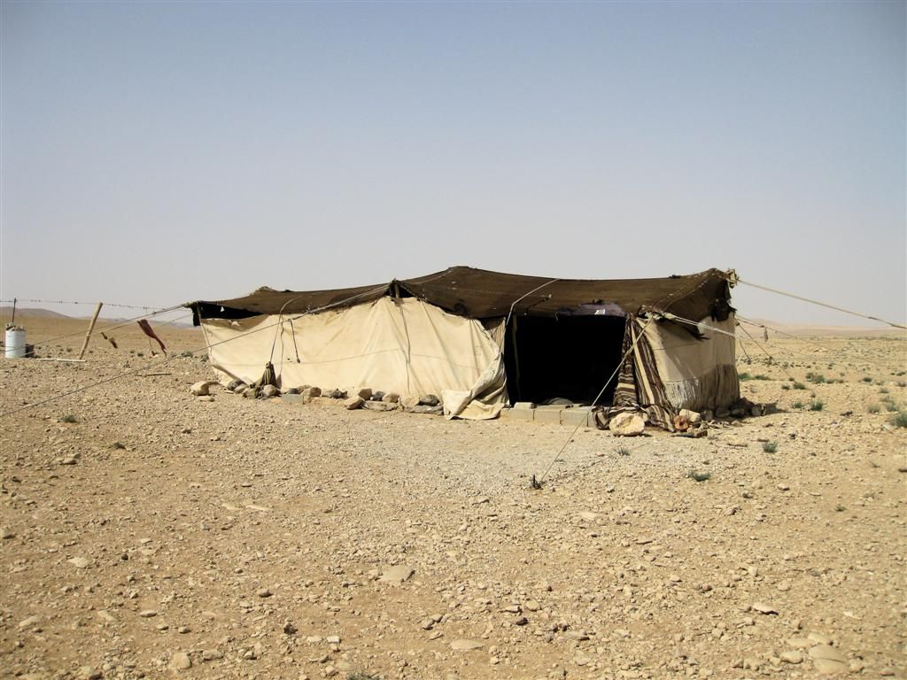 SYRIЁ - DAMASCUS -> PALMYRA - bedoeinentent bij Bagdad Cafee
