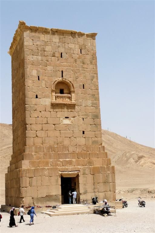 SYRIЁ - PALMYRA - graftoren van Elabel