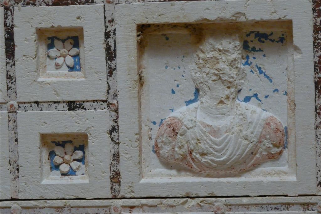 SYRIЁ - PALMYRA - versiering in graftoren van Elabel