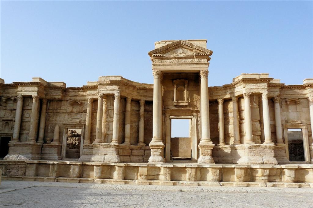 SYRIЁ - PALMYRA - romeins theater