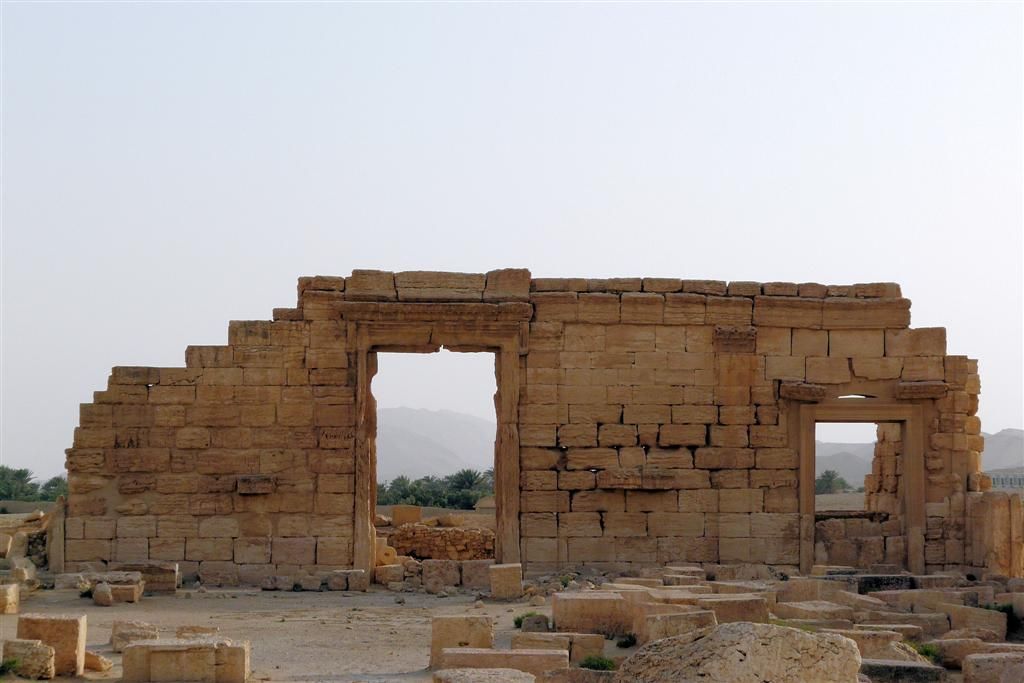 SYRIЁ - PALMYRA - romeinse overblijfselen van gebouw