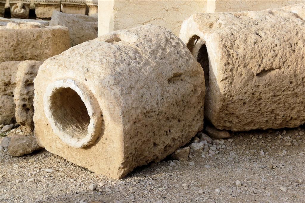 SYRIЁ - PALMYRA - romeinse waterleiding