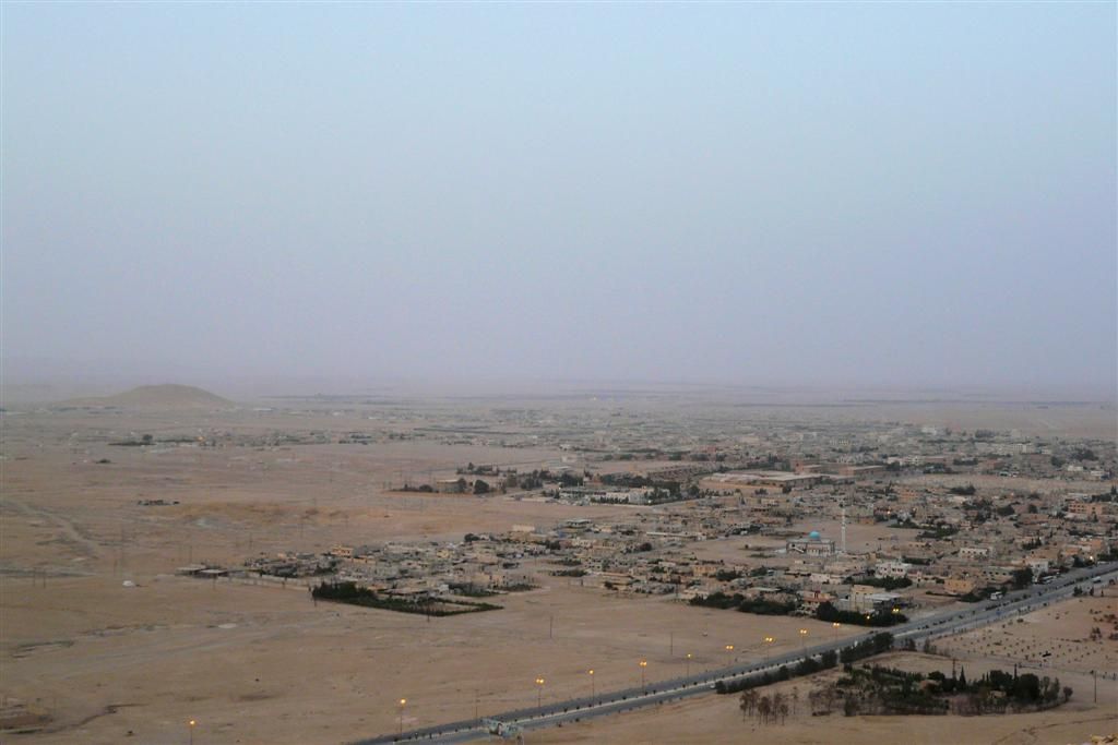 SYRIЁ - PALMYRA - overzichtsfoto huidge Palmyra