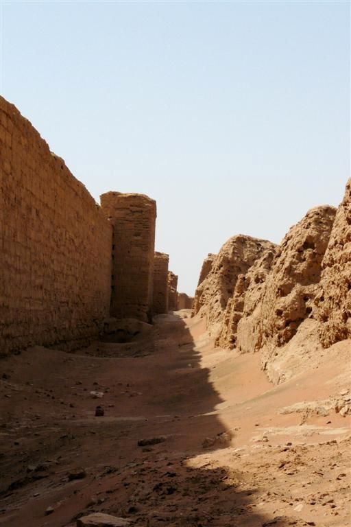 SYRIЁ - DURA EUROPOS - overgebleven stadsmuur