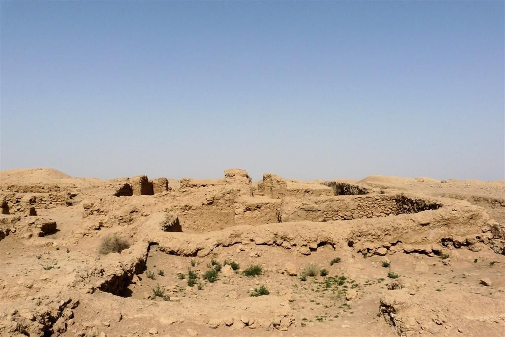 SYRIЁ - DURA EUROPOS - overblijfselen muren romeins gebouw