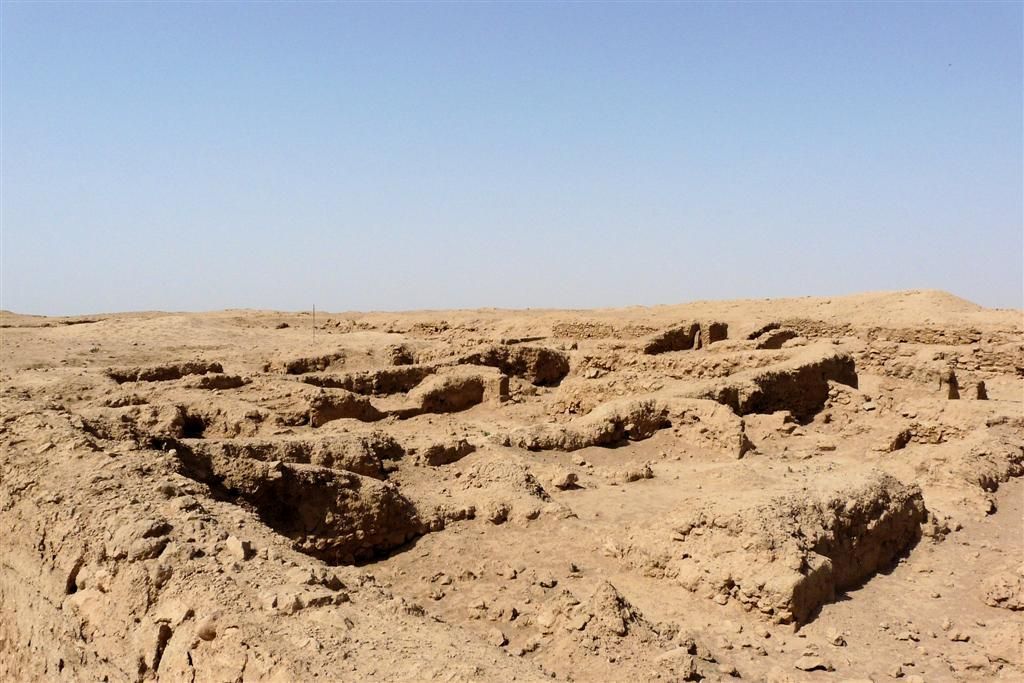 SYRIЁ - DURA EUROPOS - overblijfselen muren romeins gebouw