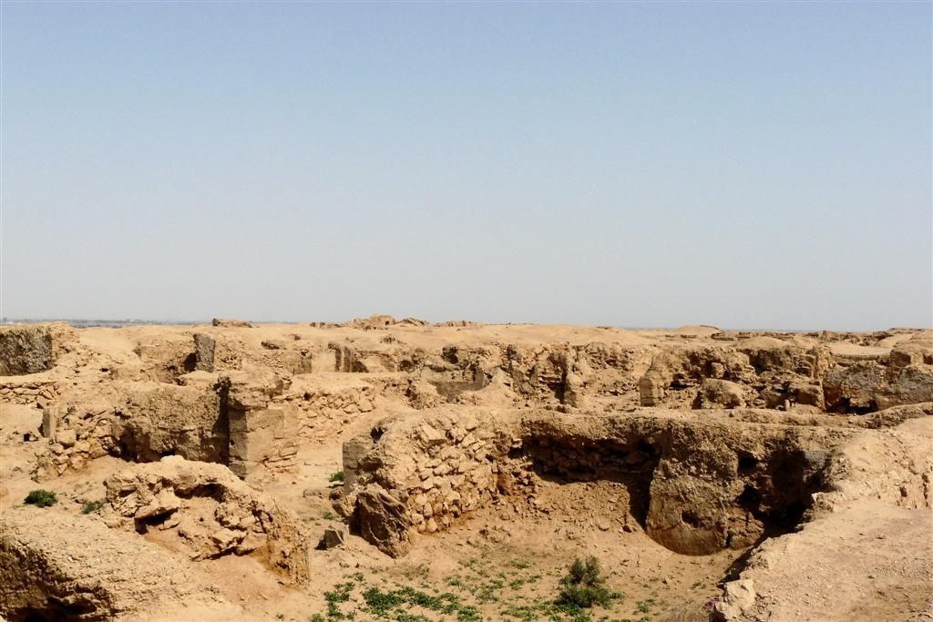 SYRIЁ - DURA EUROPOS - overblijfselen muren romeins gebouwen