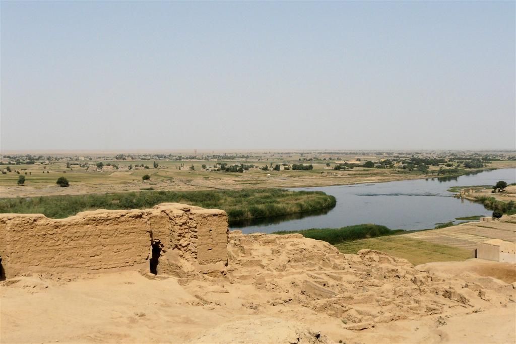 SYRIЁ - DURA EUROPOS - overblijfselen langs eufraat rivier