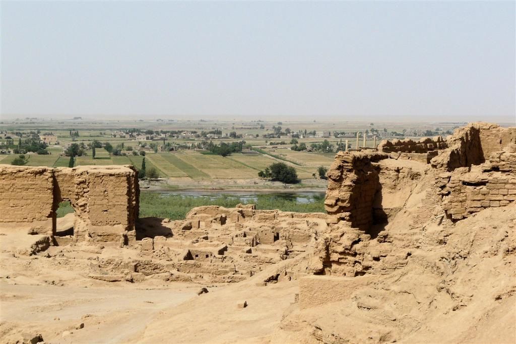 SYRIЁ - DURA EUROPOS - overblijfselen langs eufraat rivier