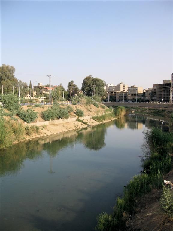 SYRIЁ - DEIR ES ZOR - eufraat rivier