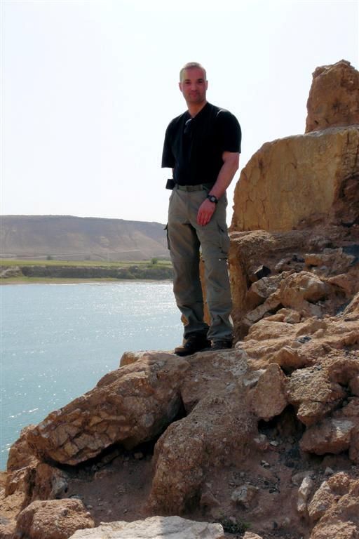 SYRIЁ - HALLABIYEH - Carlos bij eufraat rivier