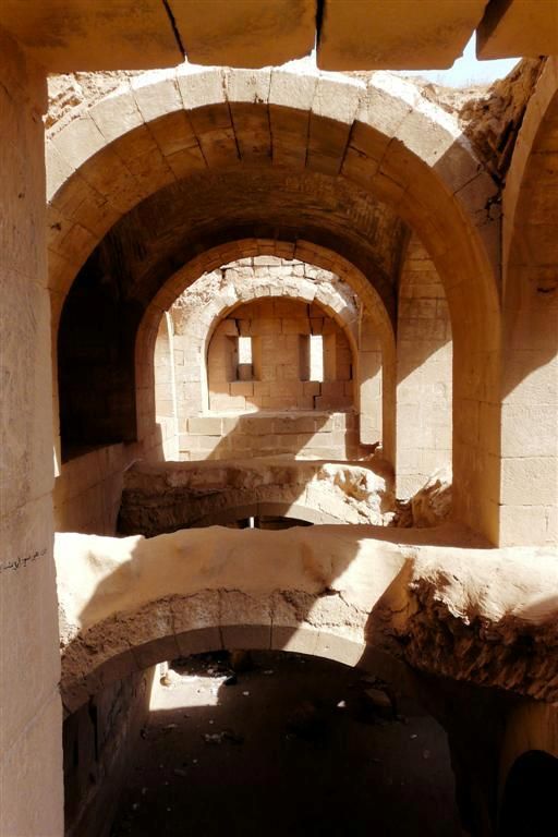 SYRIЁ - HALLABIYEH - eerste verdieping van de burcht