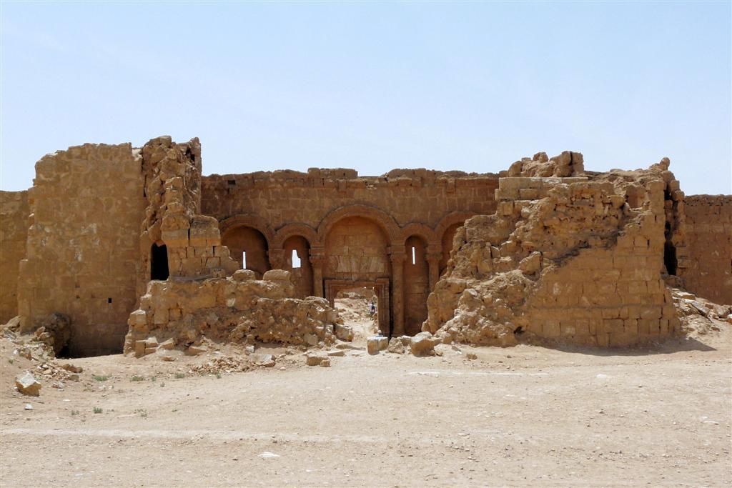 SYRIЁ - RASAFAH - noordpoort met vestigingsmuur
