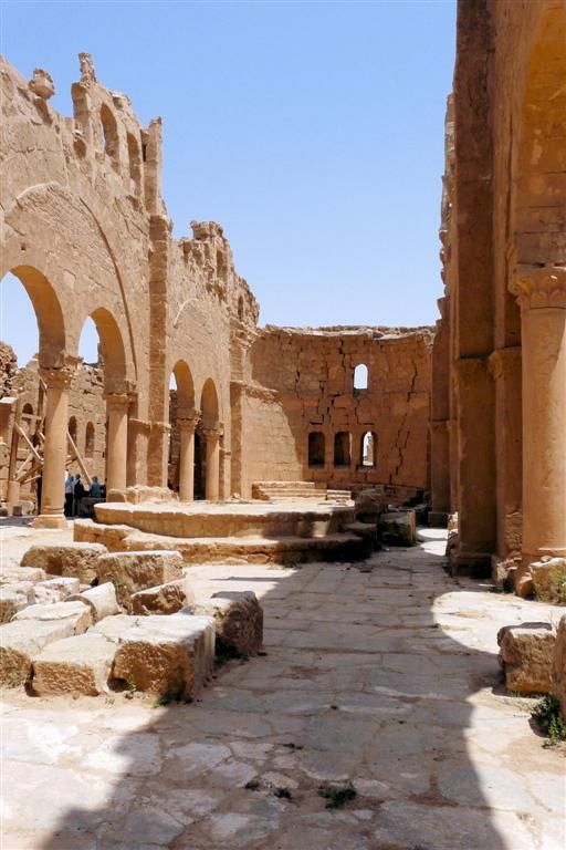 SYRIЁ - RASAFAH - basiliek van St. Sergius