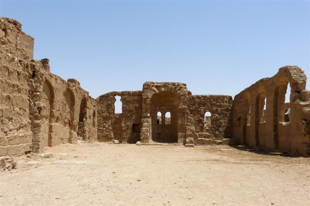 SYRIЁ - RASAFAH - basiliek van St. Sergius