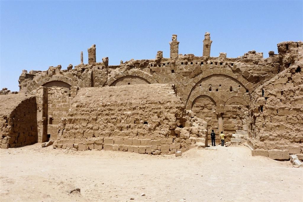 SYRIЁ - RASAFAH - een gedeelte romeinse stad