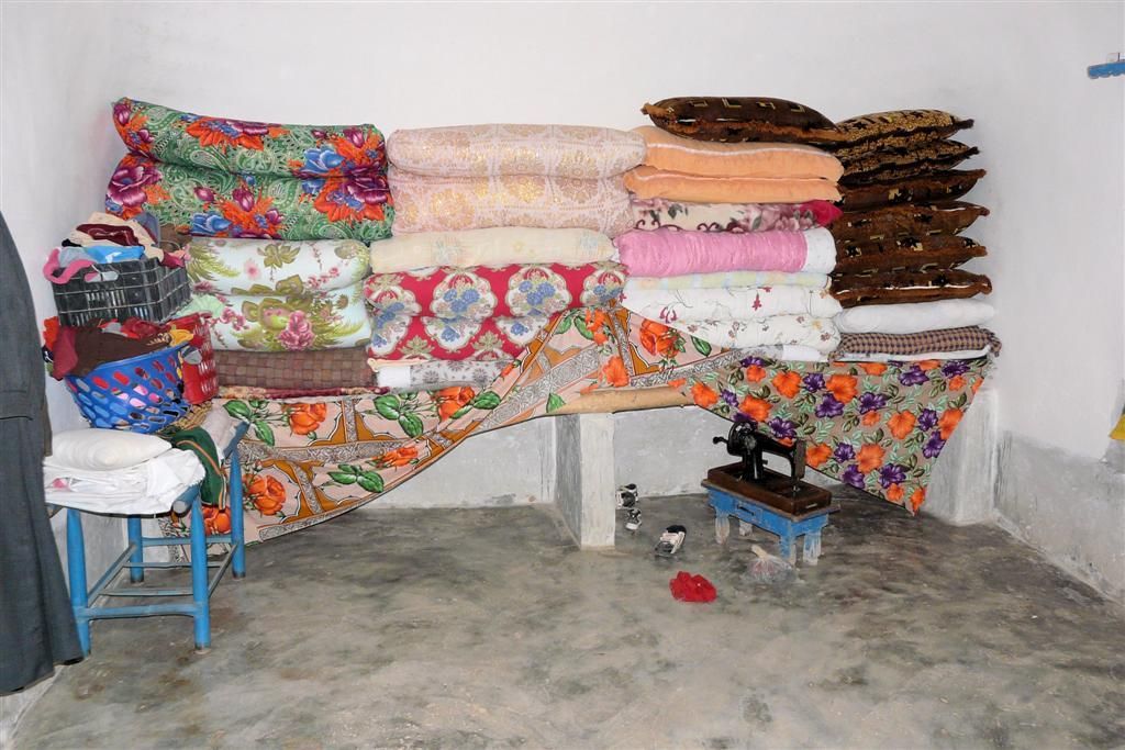 SYRIЁ - RASAFAH - interrieur beehive achtige woning