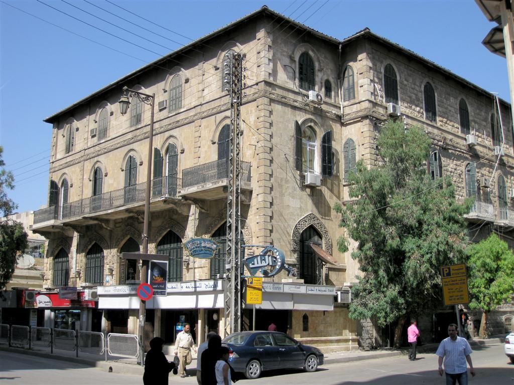 SYRIЁ - ALEPPO - voormalige Baron hotel waar Lawrence of Arbia geweest is