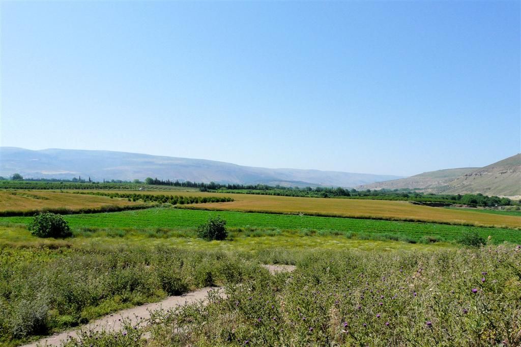 SYRIЁ - AIN DARA (40km ALEPPO) - uitzicht vanaf heuvel