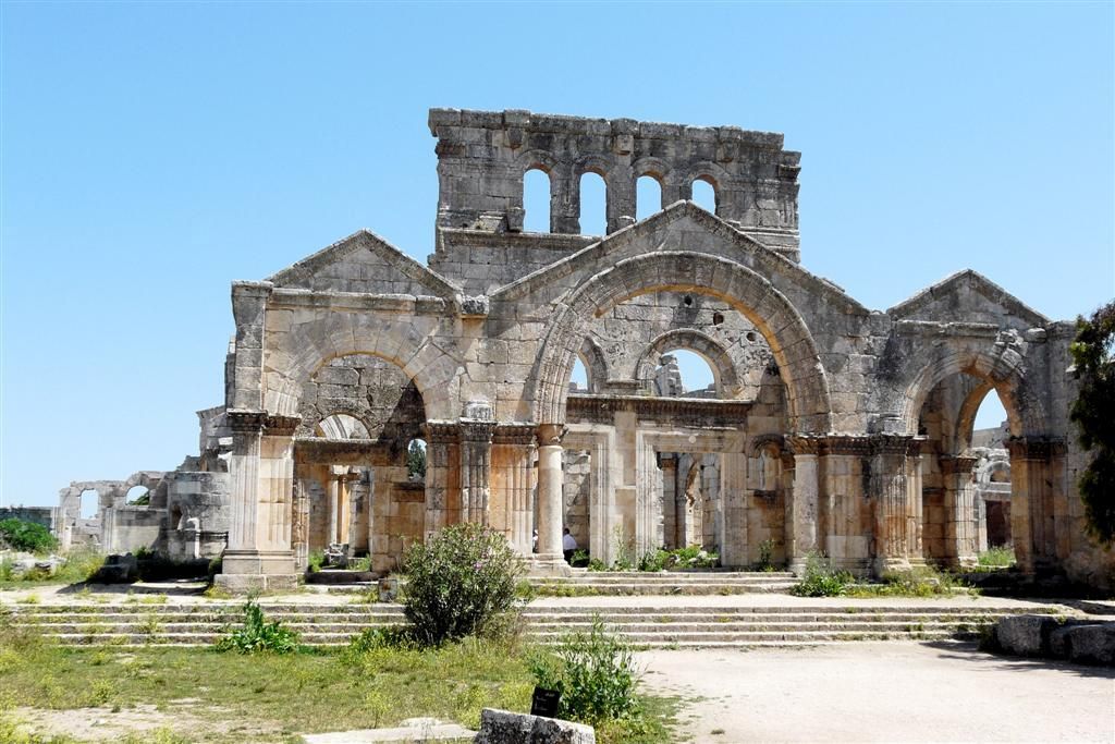 SYRIЁ - QALA'AT SAMAAN (60km ALEPPO) - Simeonsklooster