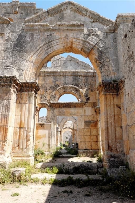 SYRIЁ - QALA'AT SAMAAN (60km ALEPPO) - Simeonsklooster