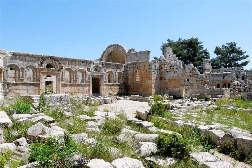 SYRIЁ - QALA'AT SAMAAN (60km ALEPPO) - Simeonsklooster