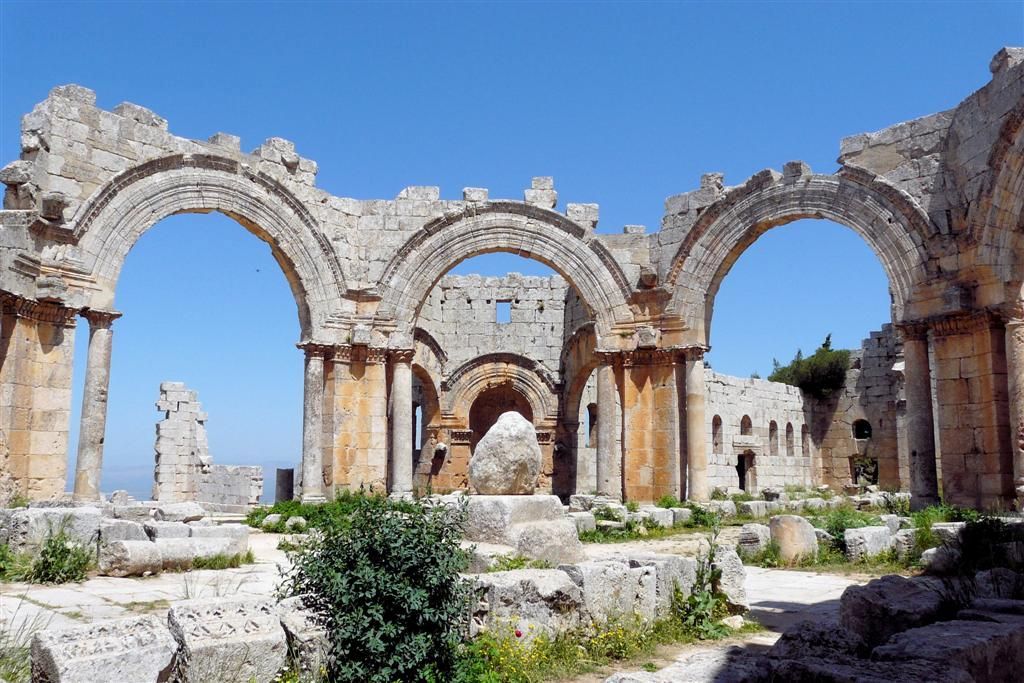 SYRIЁ - QALA'AT SAMAAN (60km ALEPPO) - Simeonsklooster