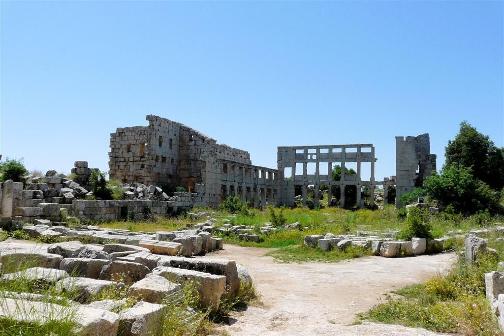 SYRIЁ - QALA'AT SAMAAN (60km ALEPPO) - Simeonsklooster