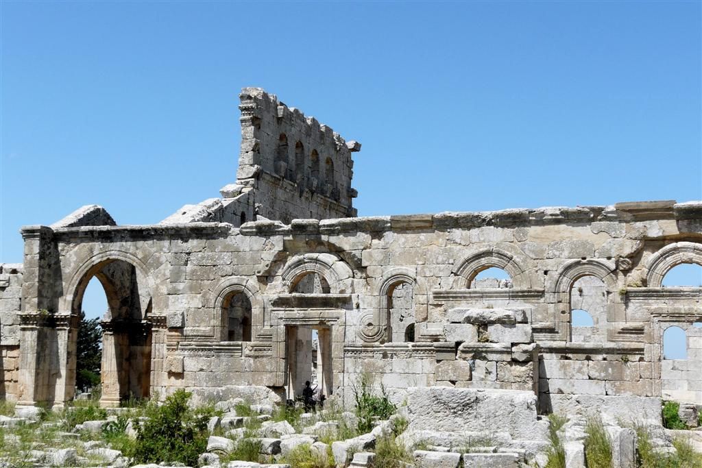 SYRIЁ - QALA'AT SAMAAN (60km ALEPPO) - Simeonsklooster