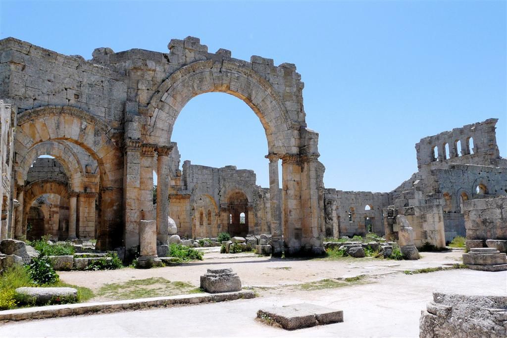SYRIЁ - QALA'AT SAMAAN (60km ALEPPO) - Simeonsklooster