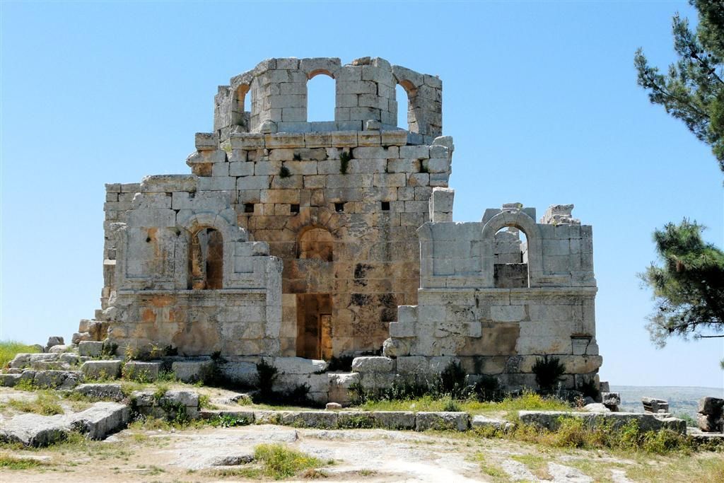 SYRIЁ - QALA'AT SAMAAN (60km ALEPPO) - Simeonsklooster