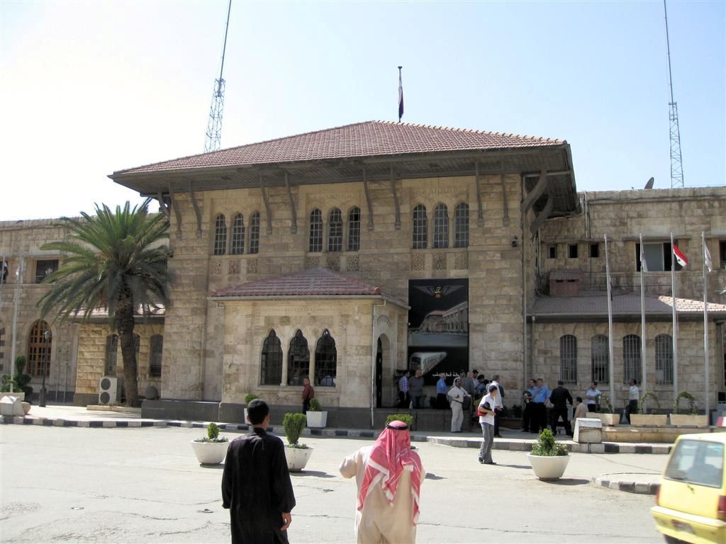 SYRIЁ - ALEPPO - treinstation