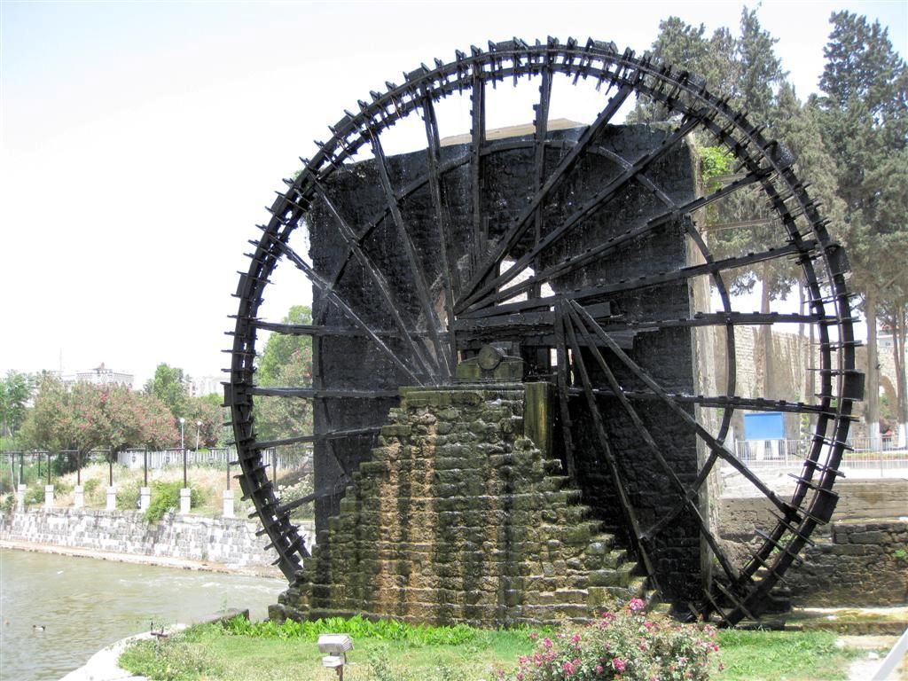 SYRIЁ - HAMA - waterrad
