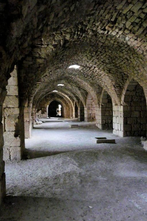 SYRIЁ - KRAK DES CHEVALIERS - ondergrondse burcht