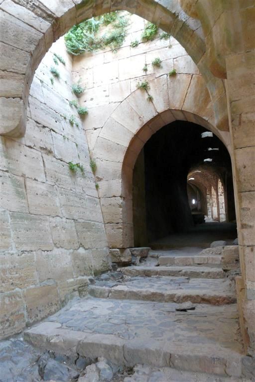 SYRIЁ - KRAK DES CHEVALIERS - gangenstelsel