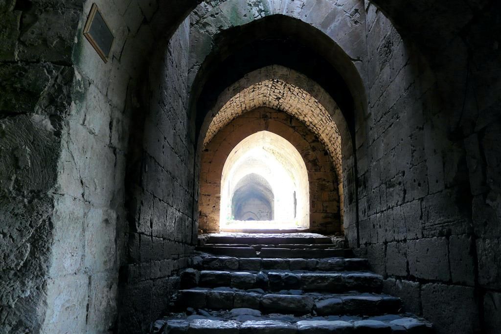 SYRIЁ - KRAK DES CHEVALIERS - gangenstelsel
