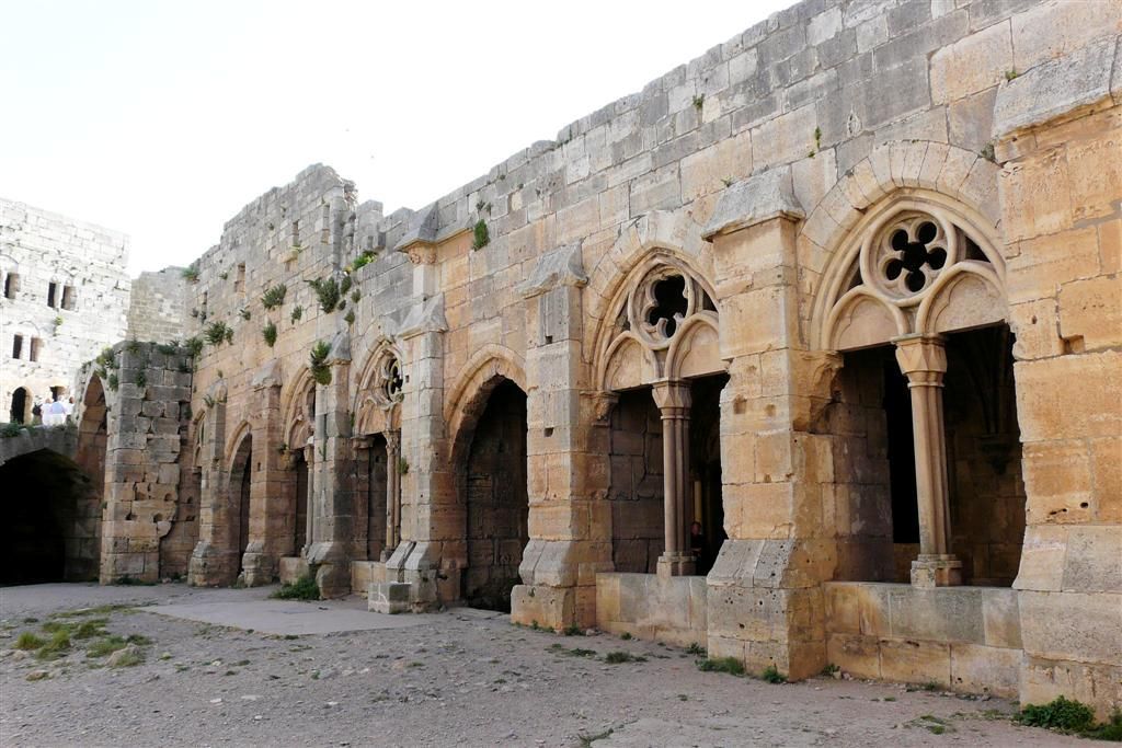 SYRIЁ - KRAK DES CHEVALIERS - ridderzaal