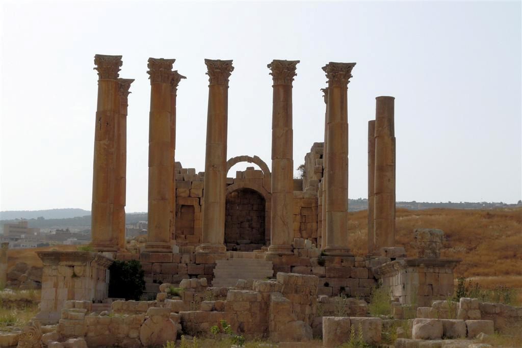 JORDANIЁ - JERASH - tempel van Artmemis