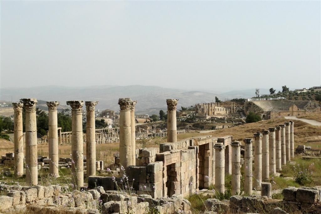 JORDANIЁ - JERASH - kerk van saint Theodorus