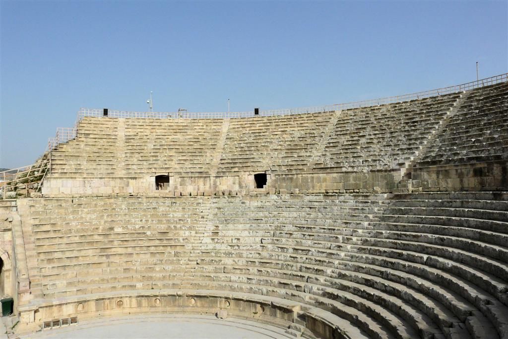 JORDANIЁ - JERASH - zuiderlijk theater