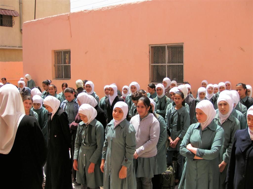 JORDANIЁ - AMMAN - vrouwenschool