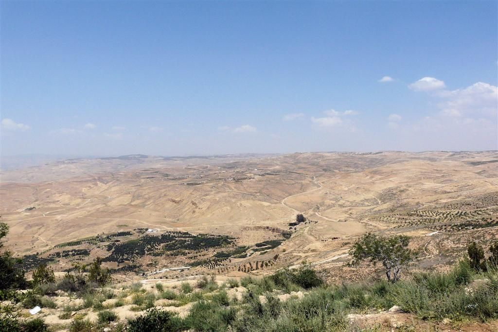 JORDANIЁ - BERG NEBO - uitzicht