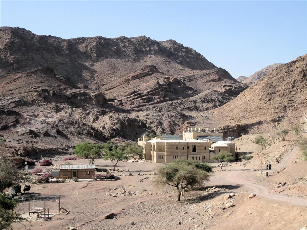 JORDANIЁ - DANA NATIONAL PARK - de ecolodge met omgeving