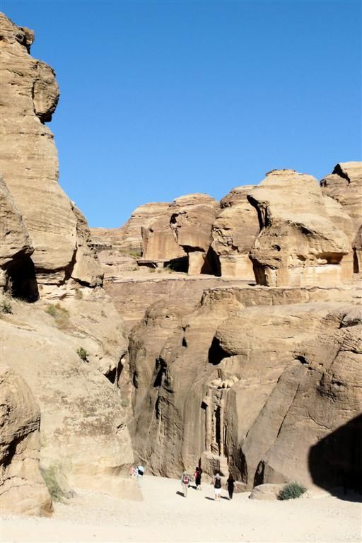 JORDANIЁ - PETRA - weg door de Siq