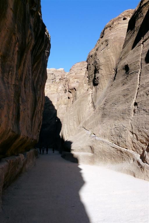 JORDANIЁ - PETRA - weg door de Siq