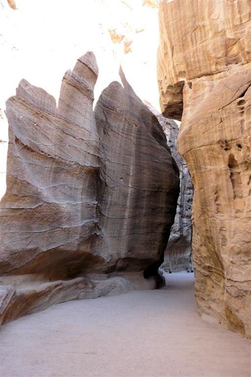 JORDANIЁ - PETRA - weg door de Siq