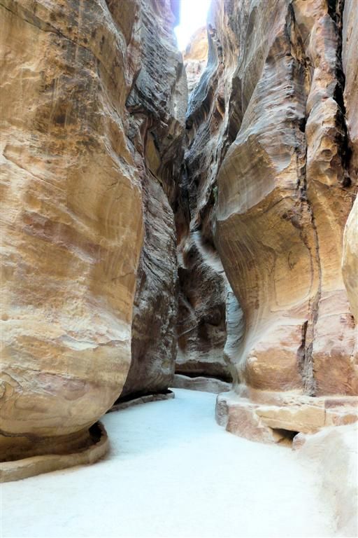 JORDANIЁ - PETRA - weg door de Siq