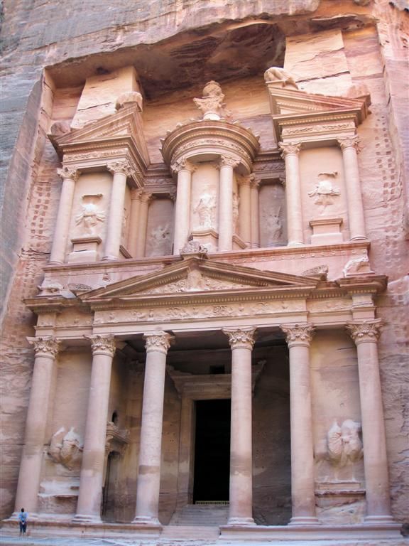 JORDANIЁ - PETRA - al Khazneh